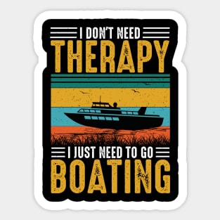 Booting Motorboat Yacht Sea Lake Sticker